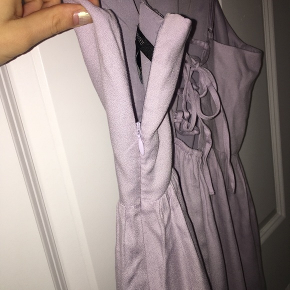 Lace-up Fit & Flare Dress- like new! - Picture 6 of 8